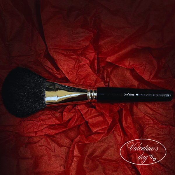 Pinceau poudre saint valentin